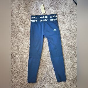 Adidas Aeroknit Navy Leggings